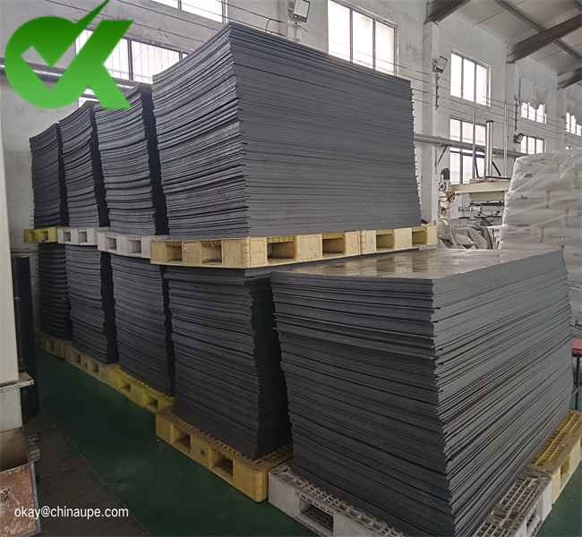 hdpe plastic sheets 25mm yellow direct sale