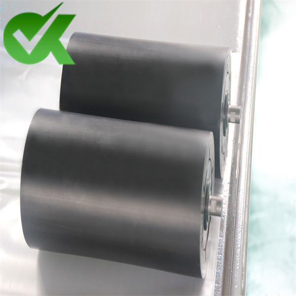 UHMWPE Conveyor Roller Black Durable Corrosion Resistance